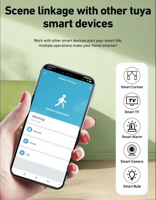 Kamera WiFi IP monitoring,wykrywanie,dźwięk