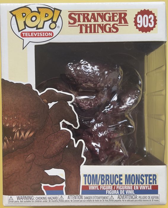 Funko Pop! Stranger Things Tom Bruce Monster 903 (Super Size 6 inch ...