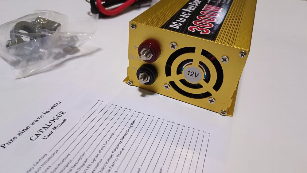 Инвертор інвертор 12в 220в 3000w чистий синус