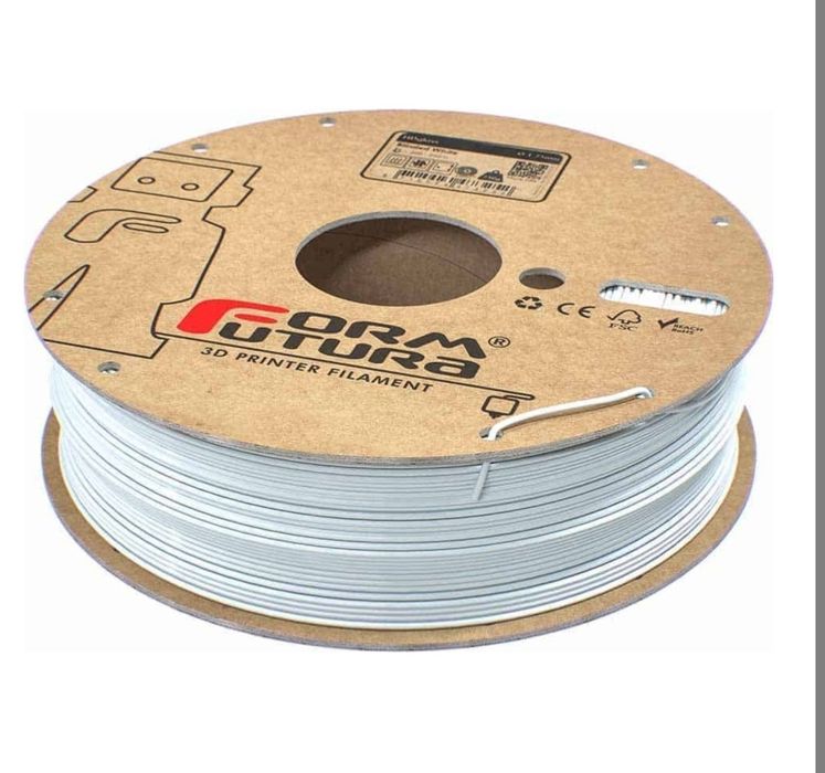 Filament 8kg Formfutura PETG HDglass Blinded White Biały