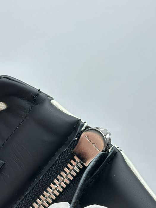 Rick Owens Geobasket Ramones jumbo laces чорні кеди opium archive 43