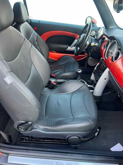 Mini Cabrio Laranja fogo