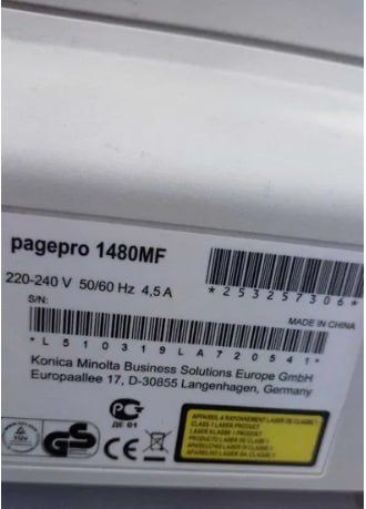 Принтер-сканер Konica Minolta PagePro 1480 MF