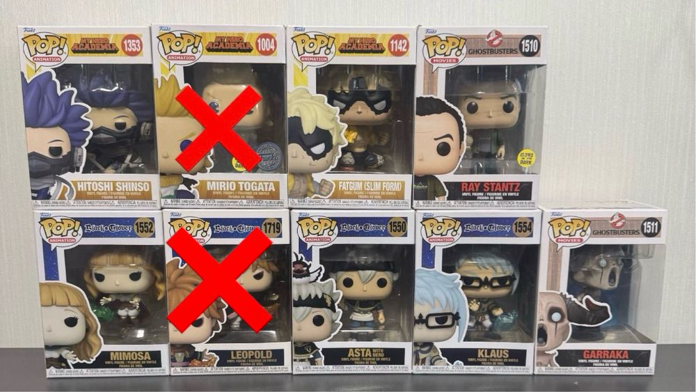 Фігурки Funko Pop