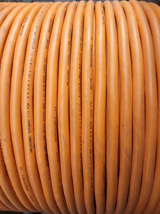 Przewód ekranowany silnikowy TOPSERV 113 PUR 4G2,5 + (2x1,0)