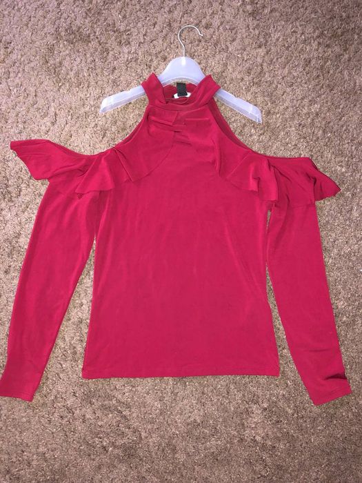 Кофта бордового кольору