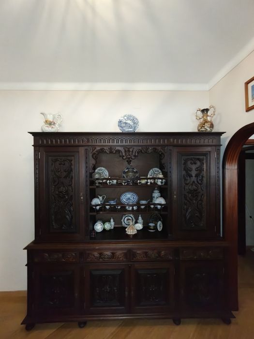 Móvel sala madeira maciça