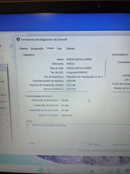 Pc portatil HP com grafica
