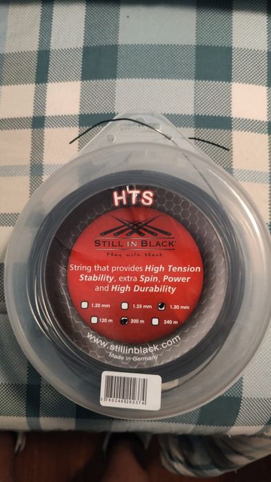 Rolo de cordas Still in black HTS 1.30mm Novo