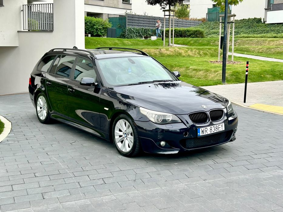 BMW E61 E60 535D MPakiet 3.0 Diesel 272KM Kombi Touring! Komforty!