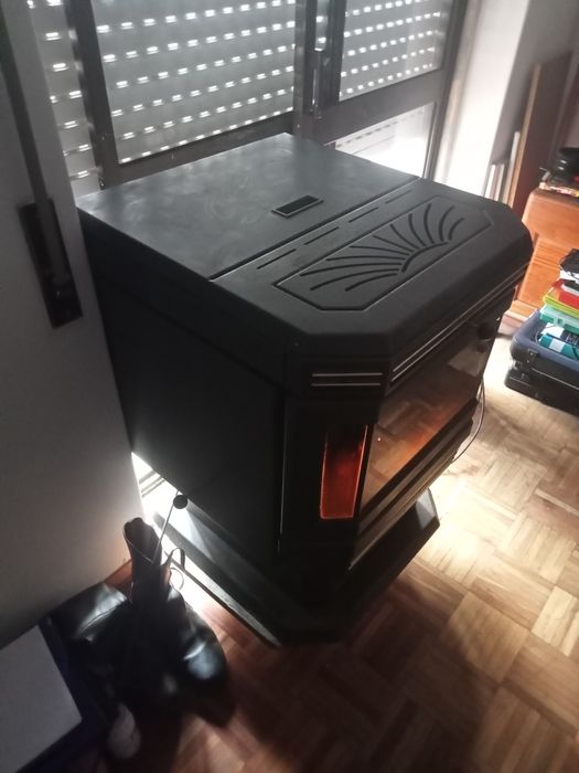 Salamandra combustível - palletes