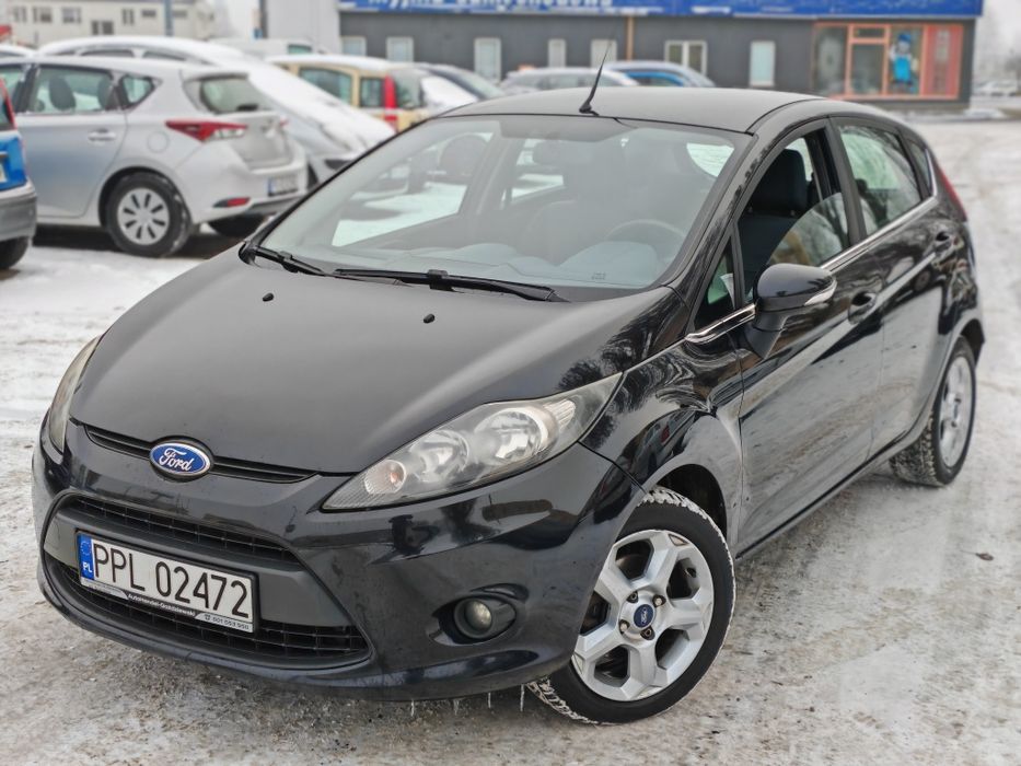 Śliczny Ford Fiesta Mk7 1.6 TDCI 90km z 2008r - 5 Drzwi - Klima - Bdb