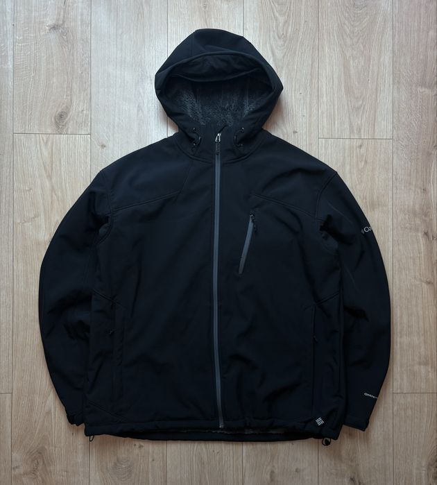 Columbia Omni-Wind Męska XXL Wodoodporna Ocieplana Kurtka Softshell Gorpcore Trekking Outdoor