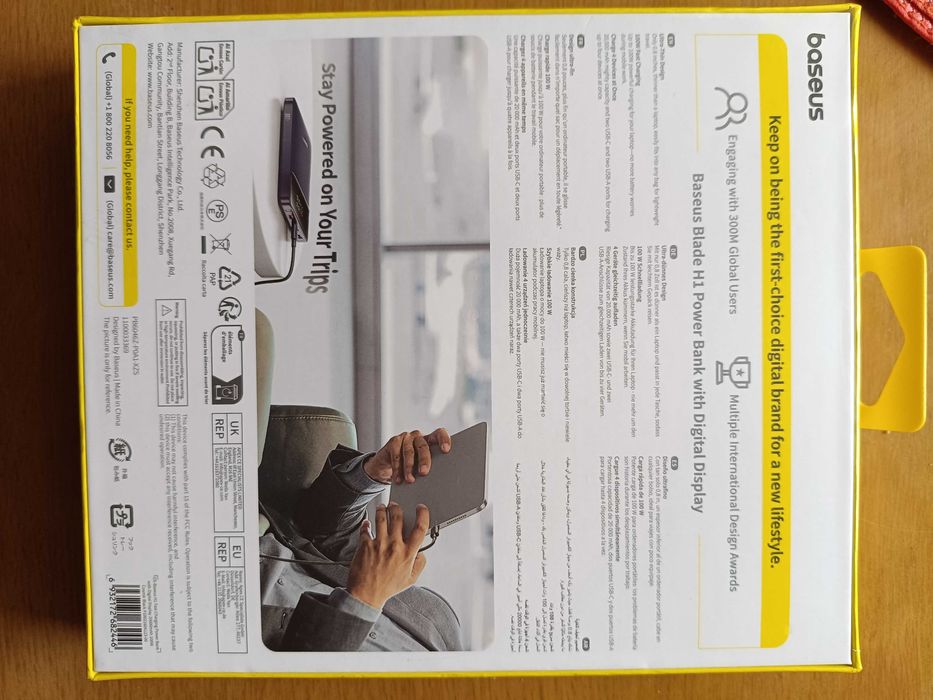 Powerbank Baseus Blade H1 100W
