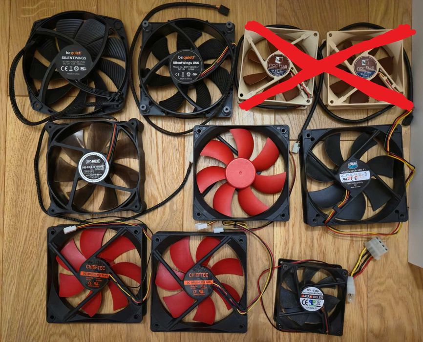 Вентилятори кулери be quiet!, Noiseblocker, Cooler Master ...