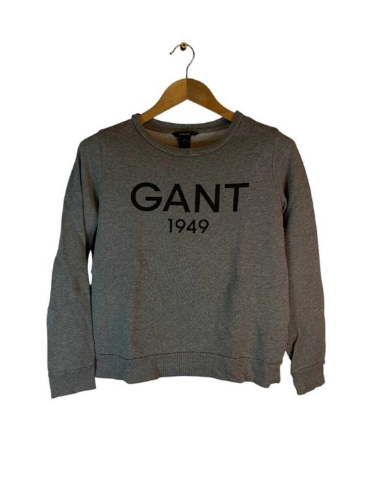 Bluza damska Gant szara z dużym logiem XS
