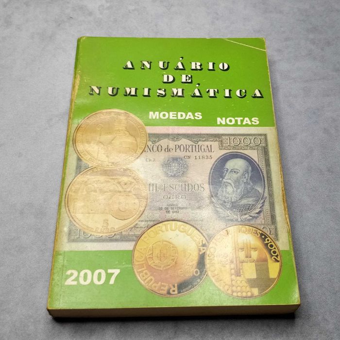 Numismática e Notafilia 1998 e Anuários de Numismática 2004-08