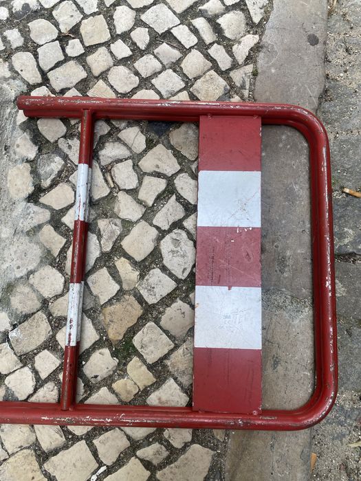 Cancela de obra metalica