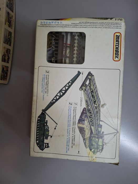 Kit vintage novo matchbox  Churchill  avre