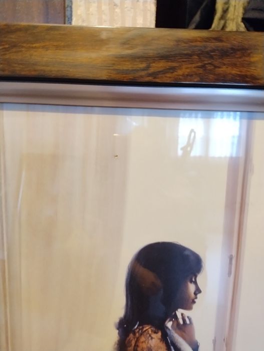 Obraz kobiety w Paryżu stan bardzo dobry