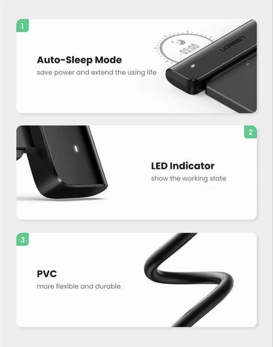 Кабель-адаптер UGREEN SATA-USB C для 2,5-дюймового SSD