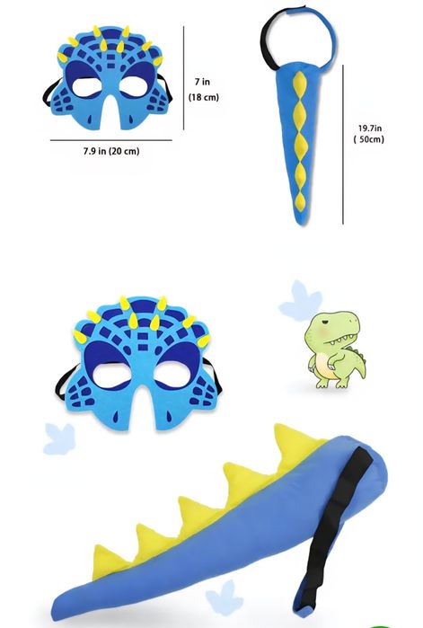 Kostium przebranie strój dinozaur dla chłopca dla dzieci nowy