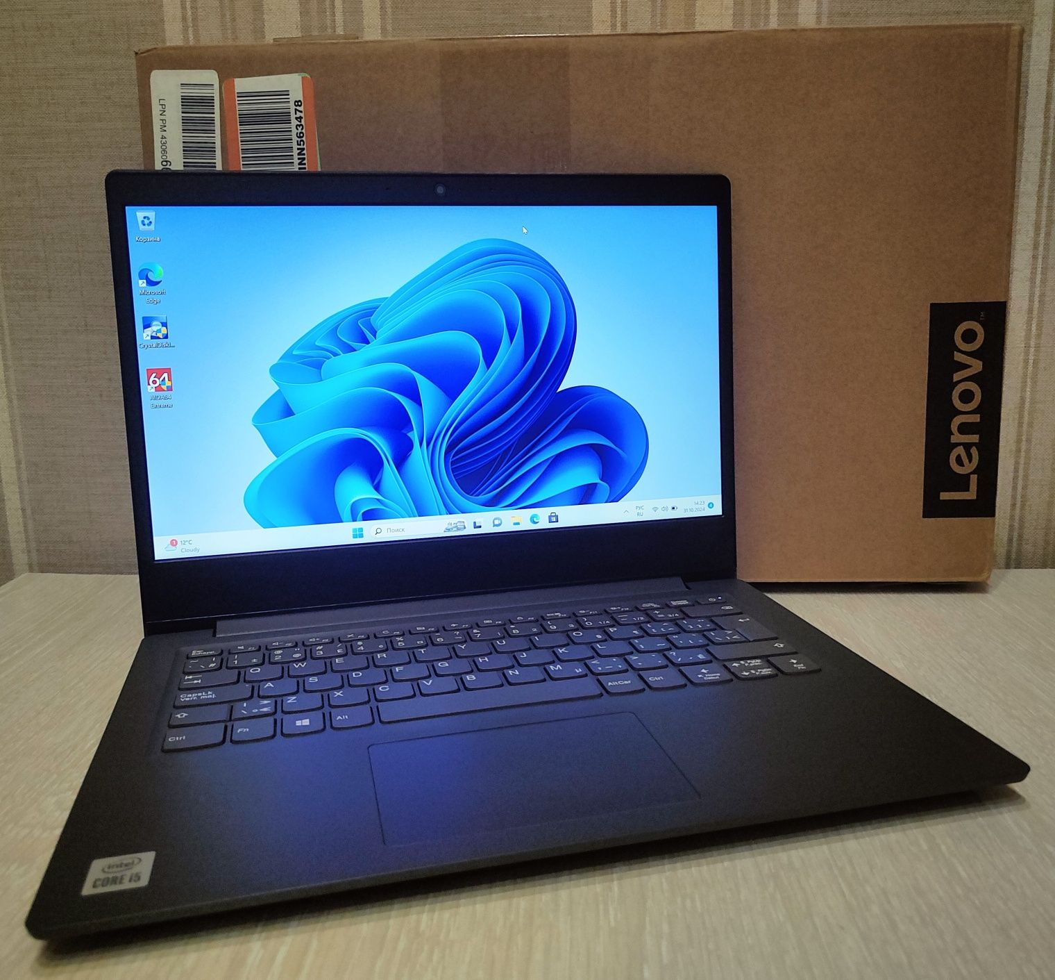 Нетбук Lenovo 14" IPS FHD, Core I5 1035, 8GB DDR4, 512Gb SSD: 11 399 ...