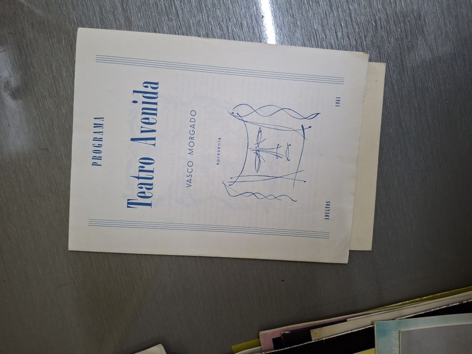 Programas antigos de teatro