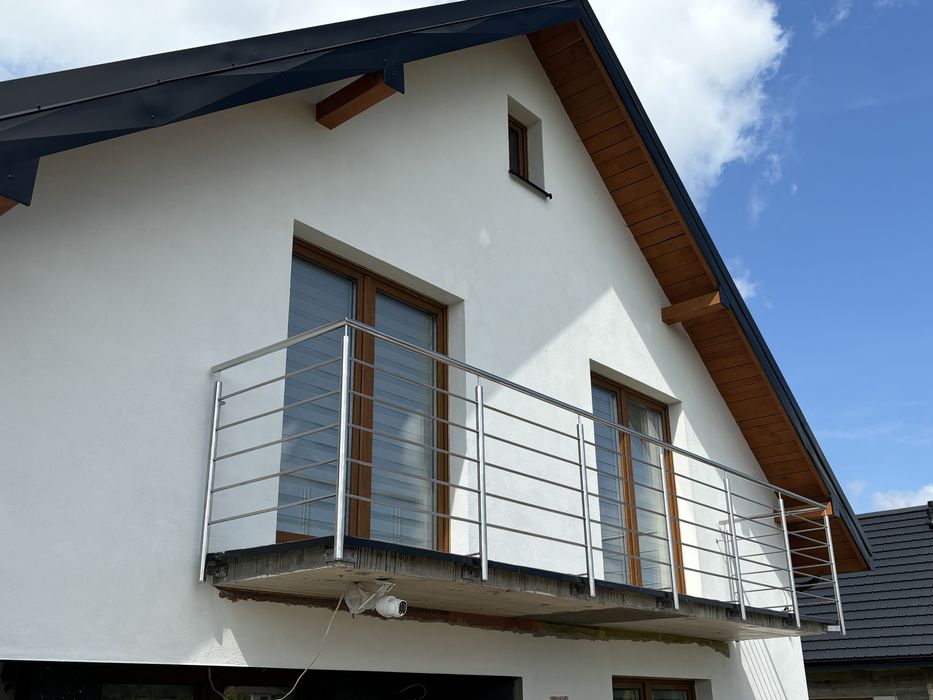 Balustrady nierdzewne