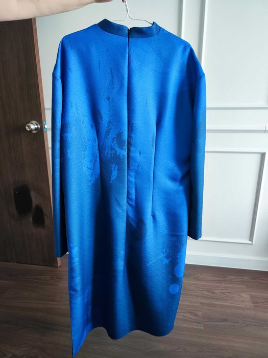 oryginalny wietnamski męski strój Ao Dai z motywem smoka, unikat!