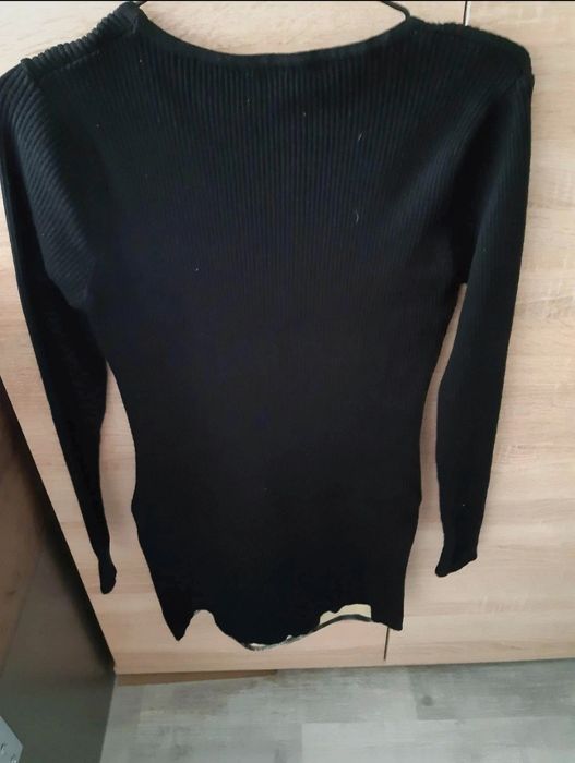 Sweter długi damski