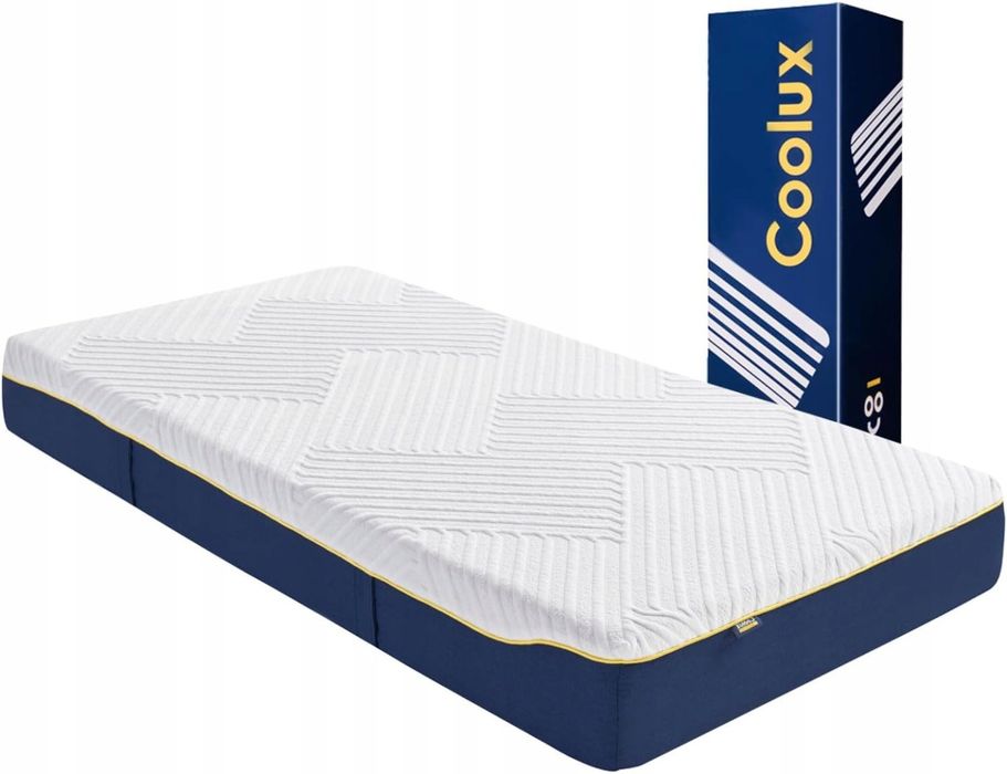 COOLUX SLEEP materac memory foam 7 STREF 90x200x18cm H3