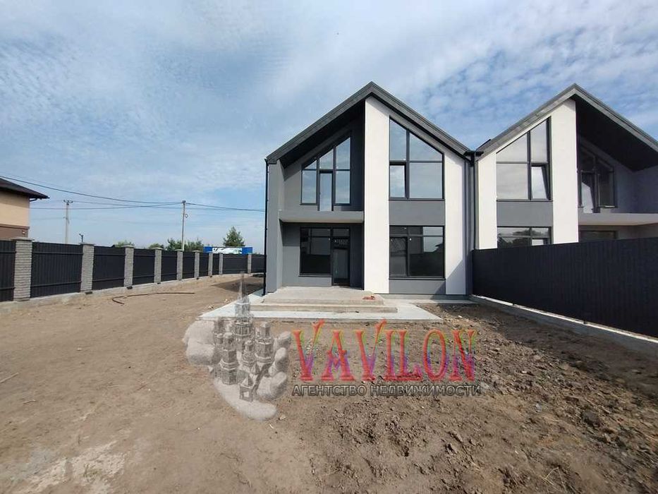 От Хозяина! Дуплекс 124кв 5 сот Белогородка! Дом под Чистовую Отделку ...