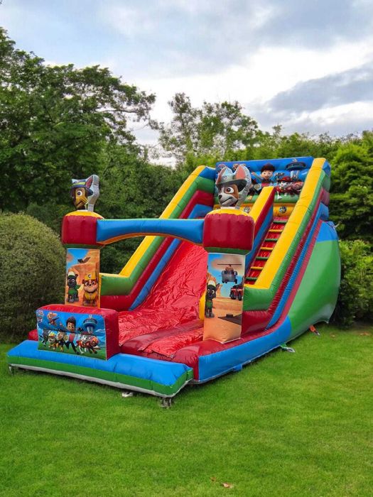 Dmuchaniec dmuchana zjeżdżalnia wynajem zamek dmuchańce zjeżdżalni