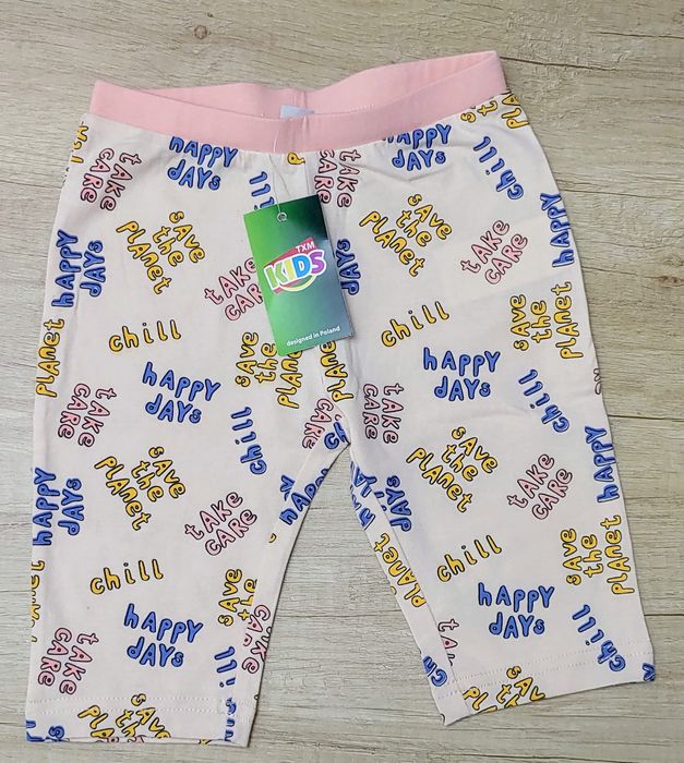 Nowe krótkie legginsy r.116