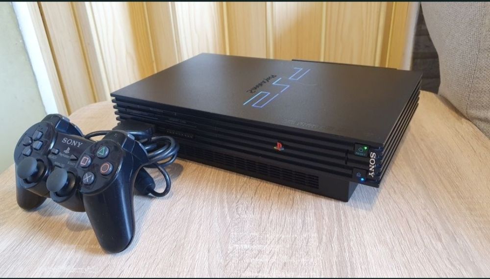 Konsola PS2 FAT + HDD 500GB + Network Adaptor