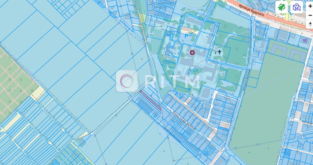 Продаються перспективні земельні ділянки  район вул. Тролейбусна.