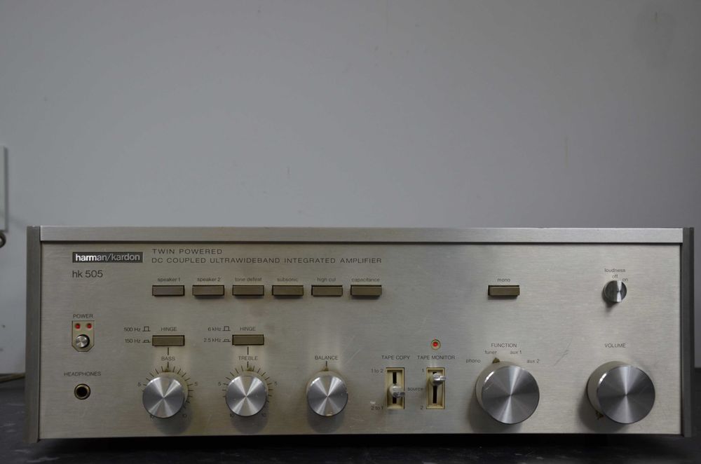Wzmacniacz HARMAN KARDON HK-505 SUPER DŹWIĘK Vintage Okazja