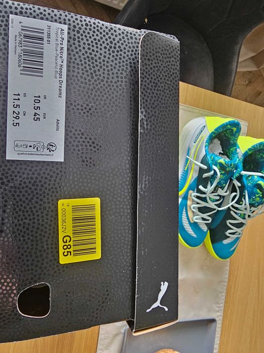 Buty do koszykówki Puma ALL-PRO Nitro po jednej gierce roz,EUR 45