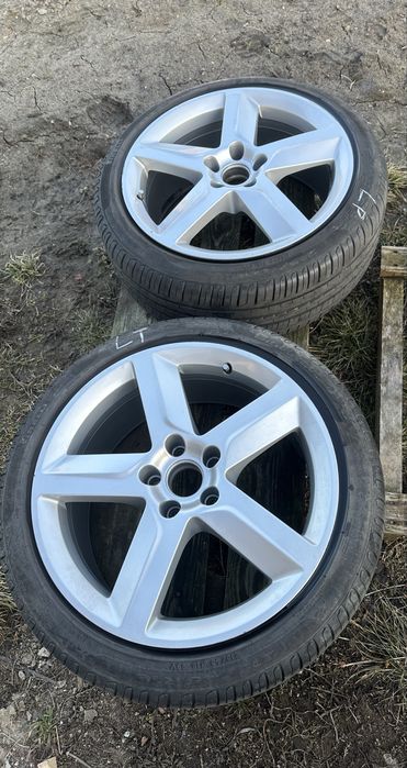 Felgi 18 5x112 oryginalne plus opony b.dobre