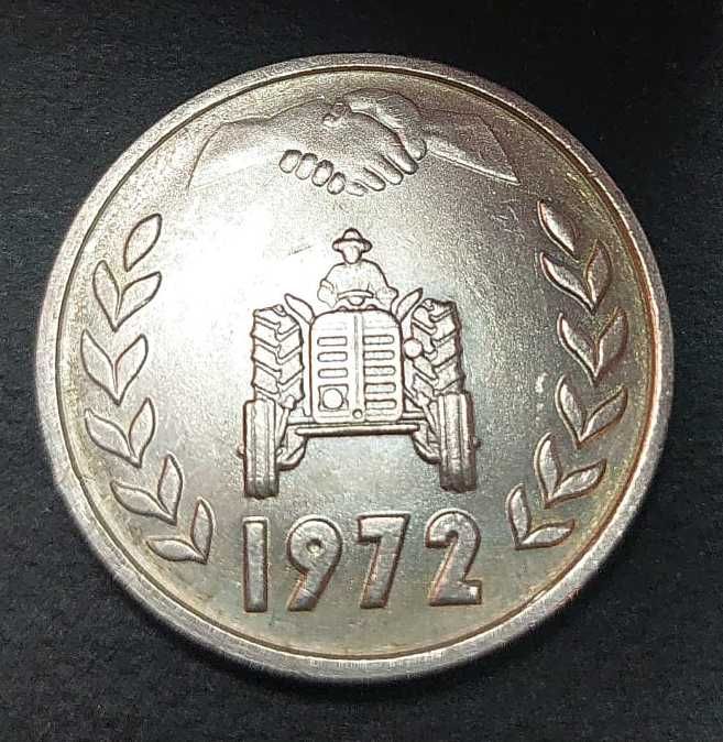 Argélia 1 Dinar FAO 1972
