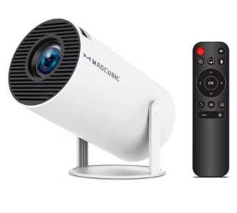 Projektor Rzutnik Smart Android TV WiFi 4K FULL HD Przenośny Głośnik