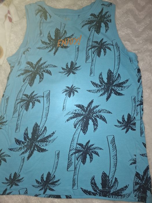 Koszulka bez rękawów chlopięca