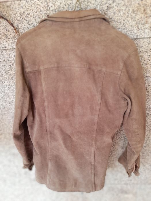 Casaco em pele como novo tamanho S