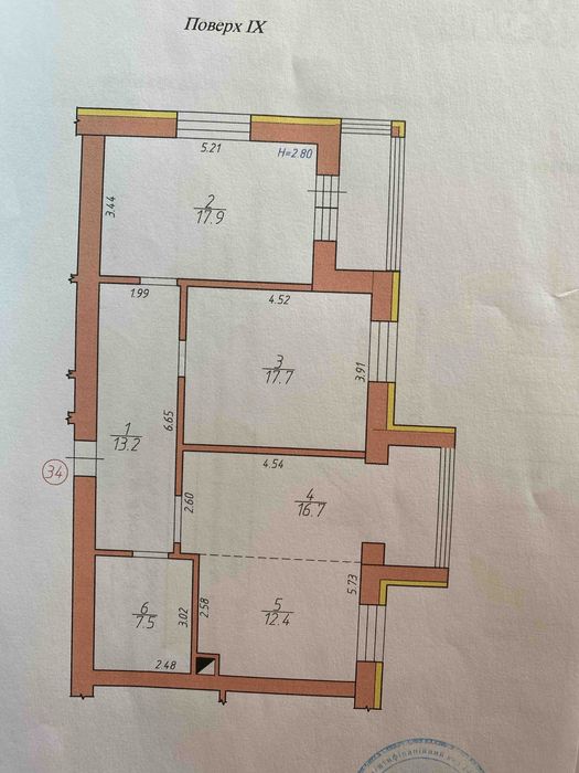 2-кімнатна квартира за адресою (площа 88 м²) - Atlanta.ua - фото 6