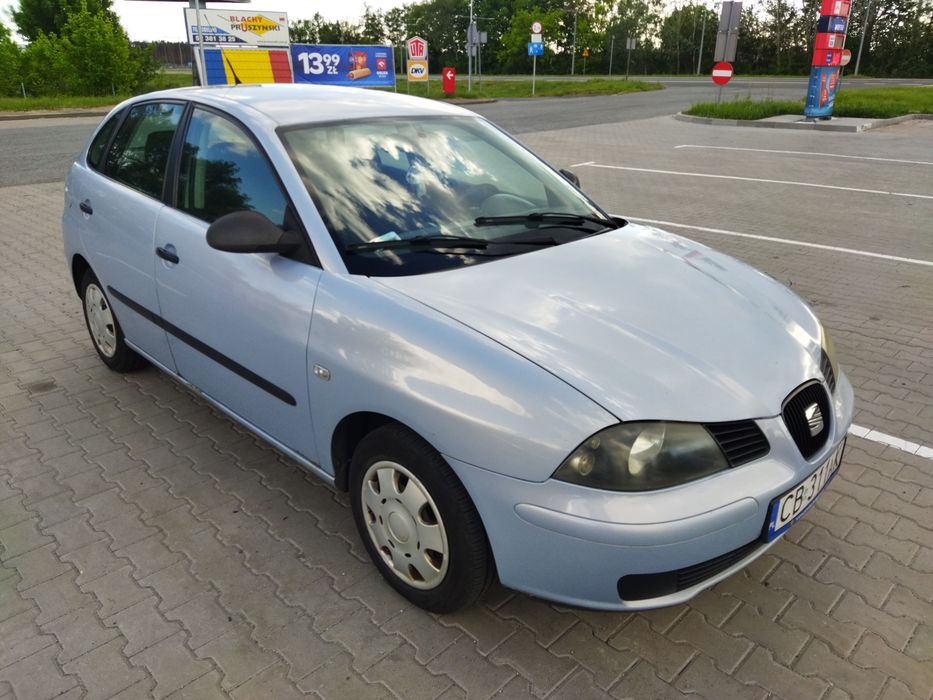 Seat Ibiza 1.4 benzyna rok 2003 sprawna klima ekonomiczne auto