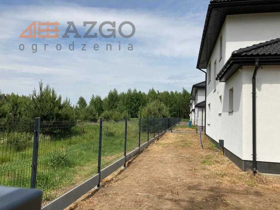 Ogrodzenie Panelowe 3D 2D siatka zgrzewana podmurówka słupki 1,5m płot