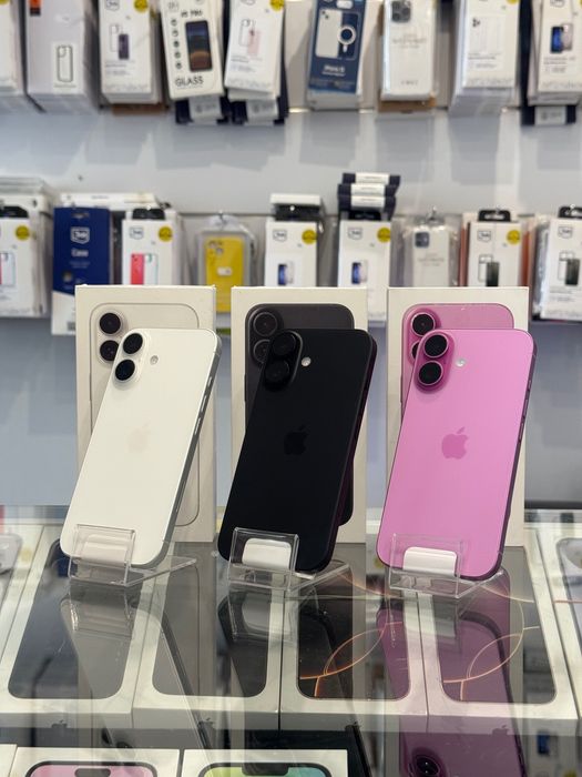 NOWY • iPhone 16 • 128 GB • White • GWARANCJA • biały • RATY !!!
