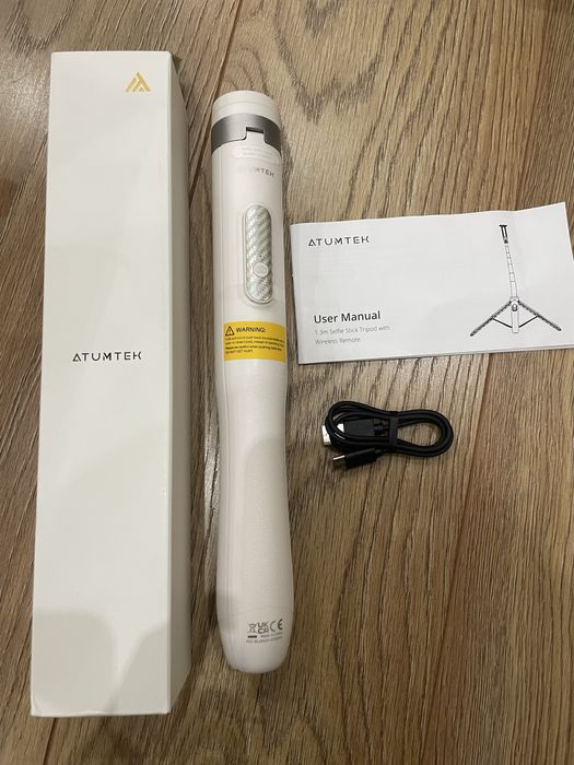 Селфі-палка-трипод ATUMTEK 1.3м з Bluetooth пультом