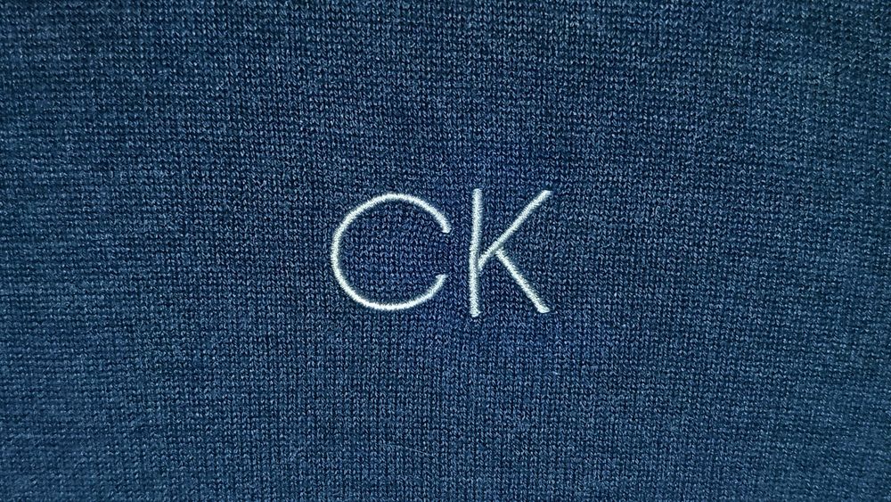 Męski sweter CALVIN KLEIN GOLF r.XXL stan idealny